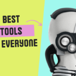 Top AI tools dashboard illustration showing automation, content creation, and digital business growth