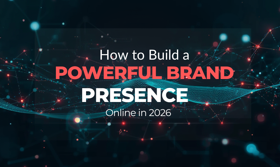 "Building a powerful online brand presence with digital marketing, social media, and website strategy"
