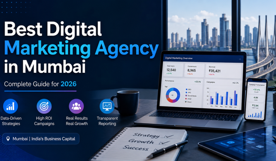 Professional digital marketing team in Mumbai planning SEO, social media, PPC, and online growth strategies for business success